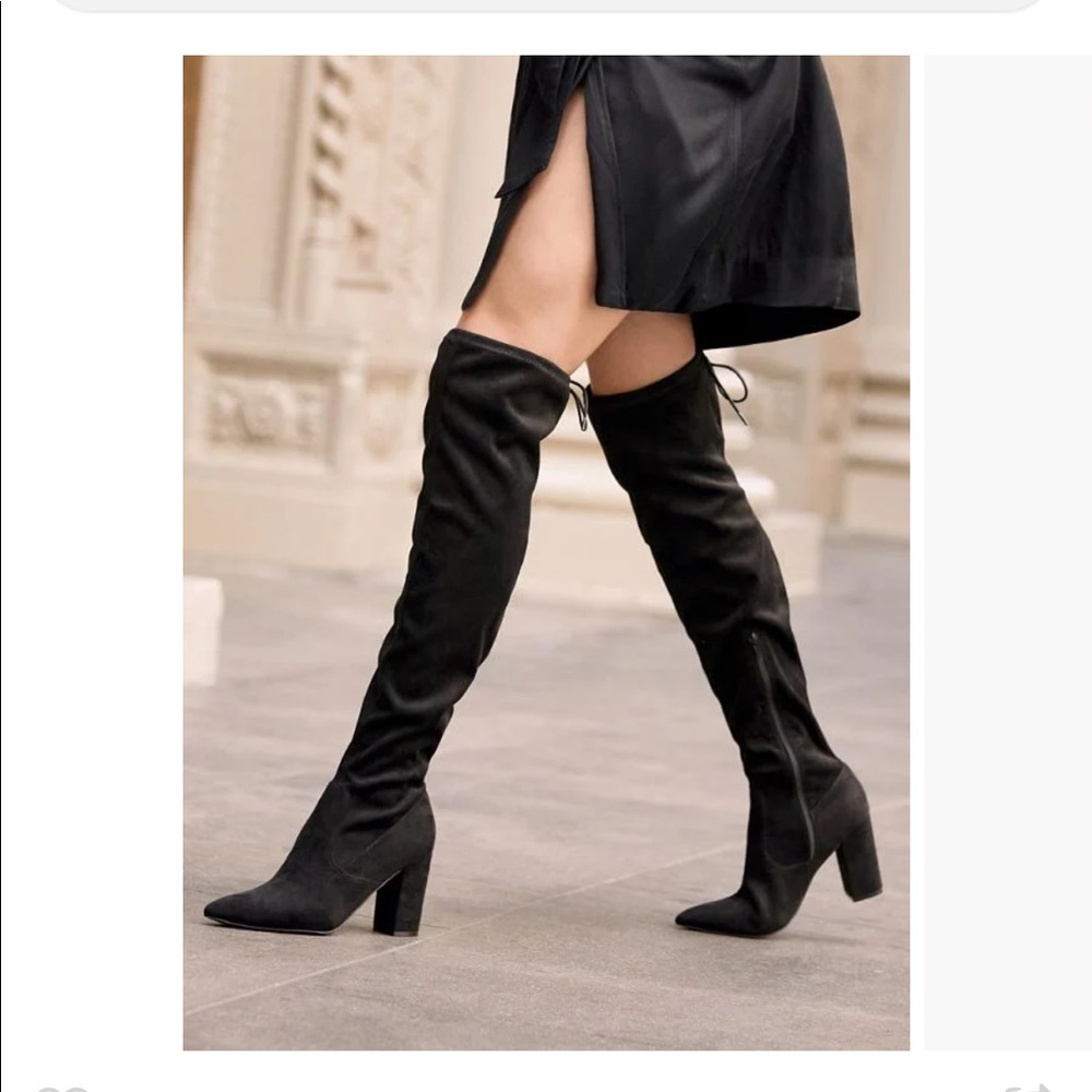 Black Over the Knee Boots